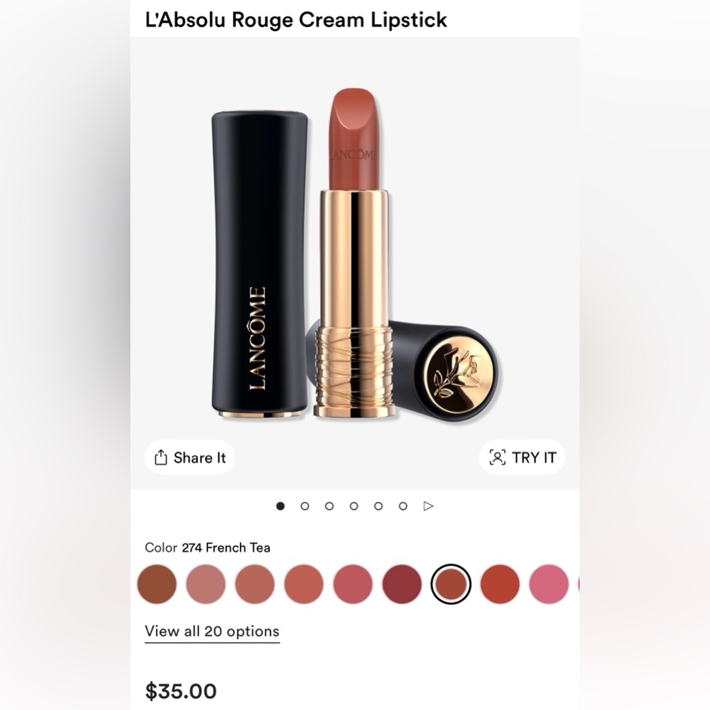 Lancôme L'Absolu Rouge Cream Lipstick
